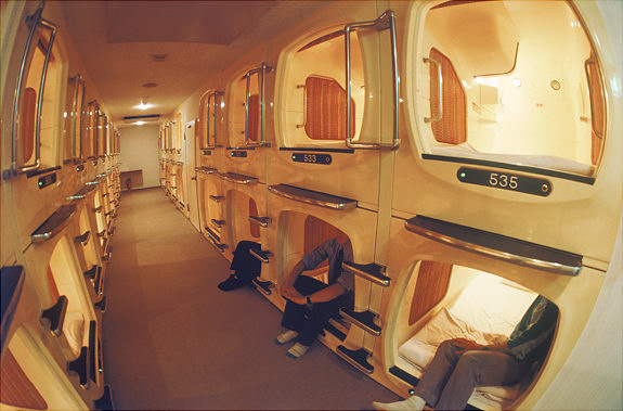 15.) The Capsule Inn - Japan