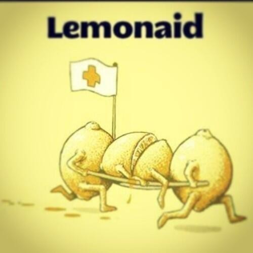 26.) When life gives you lemons...