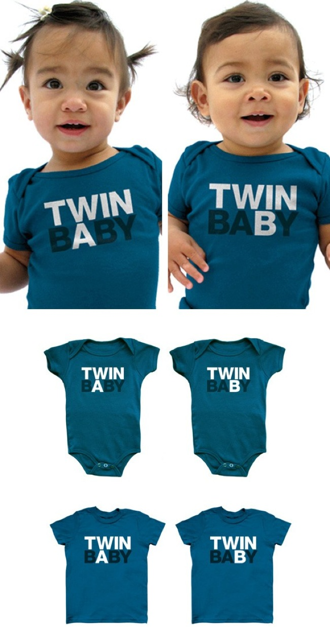 A perfect solution for twins! Just make sure you remember who's A and who's B.