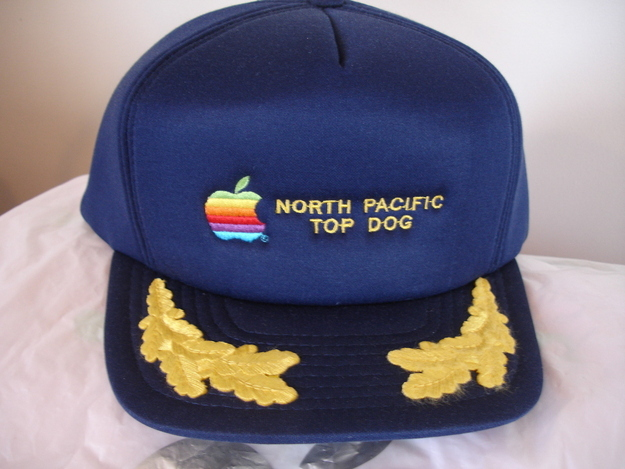 6.) Apple Baseball Cap ('Top Dog'? More like kick ass!)