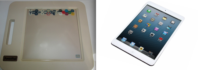 7.) An odd Sketch Pad VS an iPad.