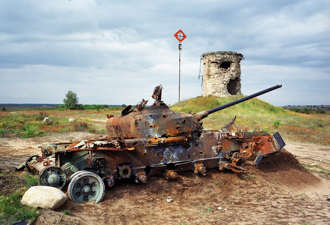 25.) Soviet shooting range in Germany.