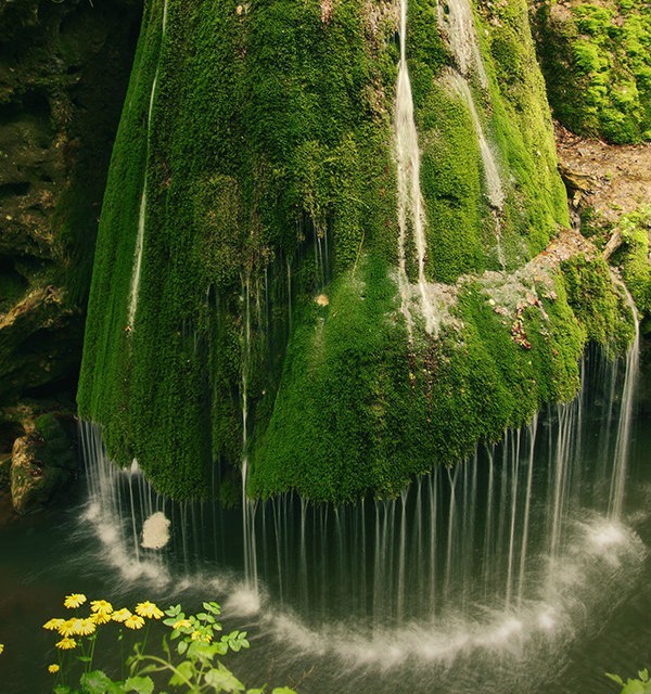 Bigar Waterfall, Bozovici, Romania.