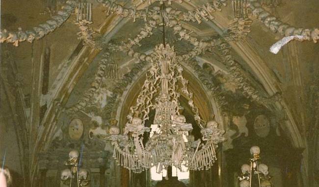 3.) Sedlec Ossuary, Czech Republic.