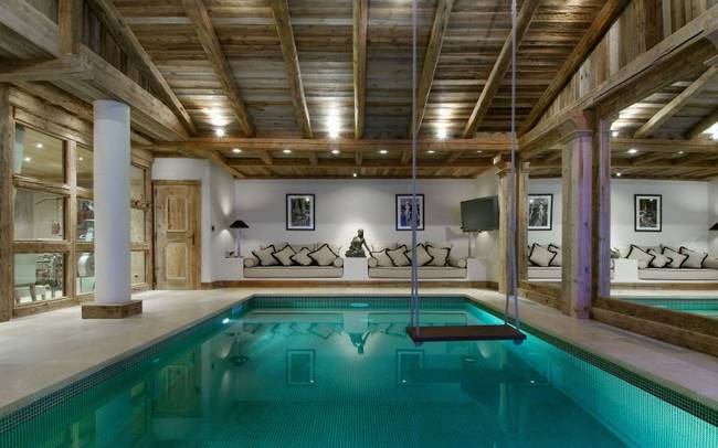 Indoor Pool Swing