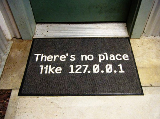 IP Address Door Mat