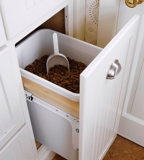 28. Save space in your house and turn a drawer into the perfect food container.