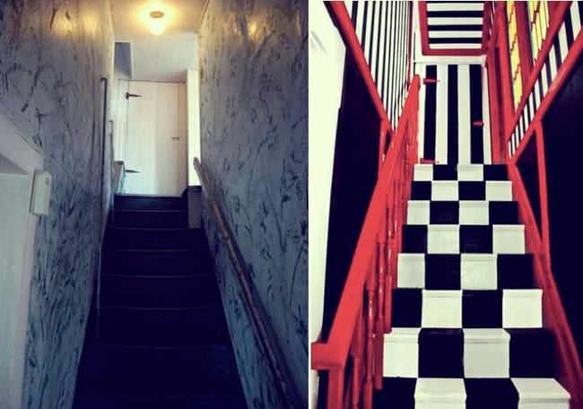 Before/After: Staircase