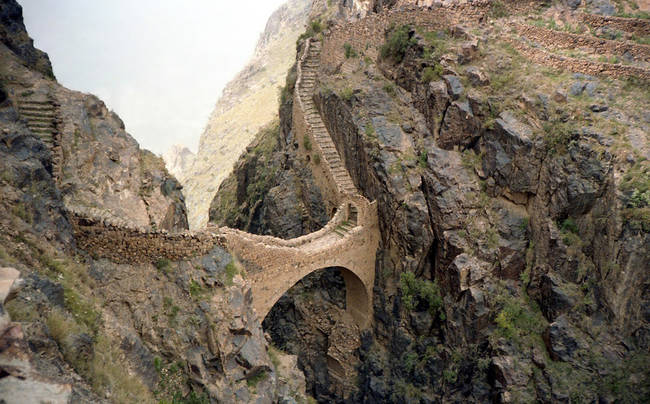 Shahara Bridge, Yemen