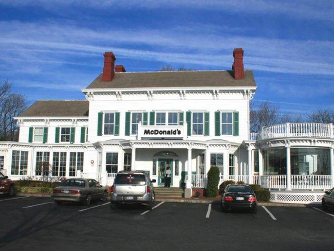 This McDonald's is a mansion in up-state New York.