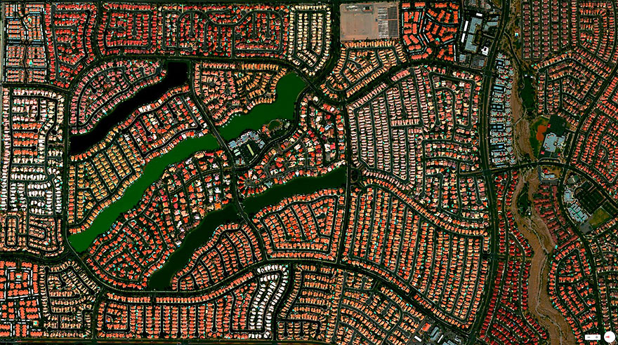 Desert Shores Community, Las Vegas, Nevada, USA