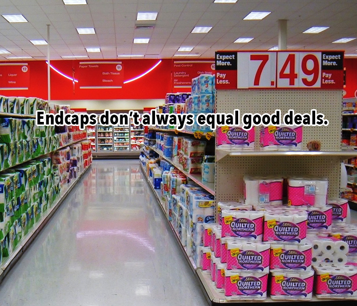 13. These areas are used to promote whatever company gave them the money to be promoted, not the best deal.