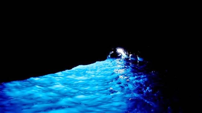 The Blue Grotto's clear blue waters go down 150 meters. On the surface, it measures at 60 meters long and 25 meters wide.