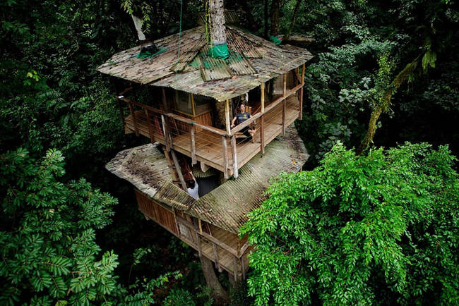 Finca Bellavista isn't simply one treehouse, but a series of them.