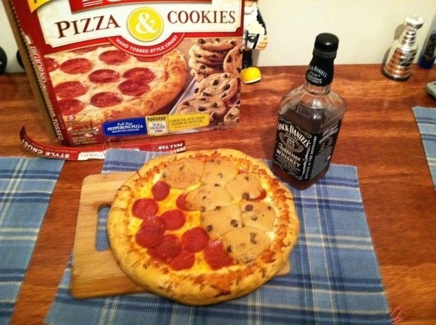 13. Pizza & cookies (& Jack).