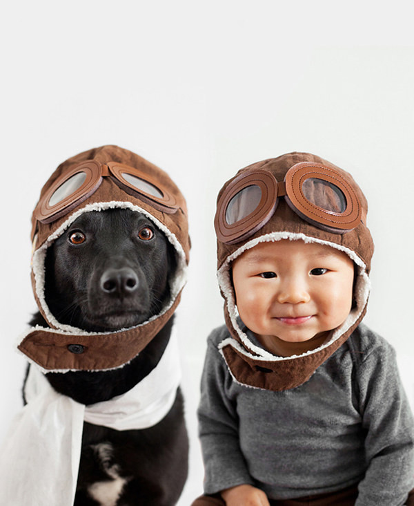 Cutest. Co-pilots. Ever.