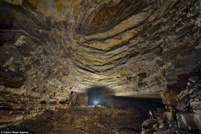 A few of the caves were previously used by nitrate miners, but a vast majority were unexplored.