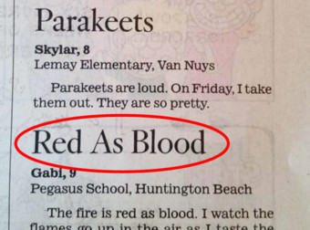 These Kiddie Poems Are Super Cute…Til You See The Last One, At Least