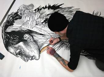 An Artist Creates These Amazing Images By Using A Knife And A Steady Hand