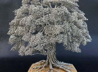 These Intricate Wire Tree Sculptures Are So Simple, Yet So Impressive.