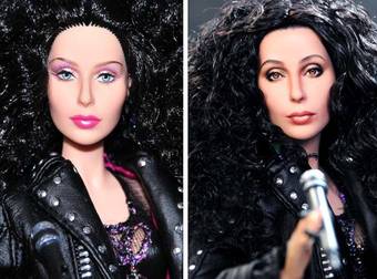 It’s Hard To Believe These Painted Celebrity Dolls Aren’t The Real Thing