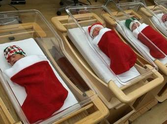 What One Hospital Did With Their Special Christmas Babies Is Beyond Cute