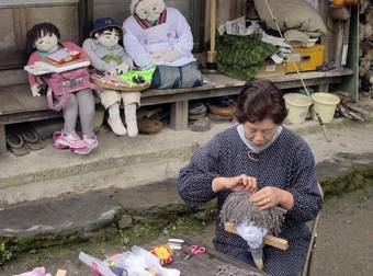 This Japanese Village Is Being Completely Replaced By Scarecrow People