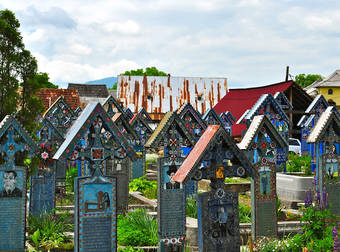 This Graveyard In Romania Will Make You Feel Solemn, But Also Pretty Happy