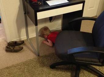 These Adorable Kids Are Beyond Awful At Playing Hide And Seek