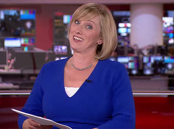 BBC News Anchor Has The Smoothest Reaction To A Mistake Made On The Air