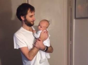 This Dad Just Won At Parenting With His Take On Multitasking