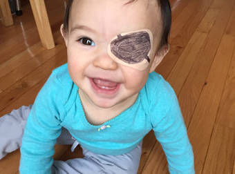 It Takes A Super Dad To Make Wearing An Eye Patch This Much Fun