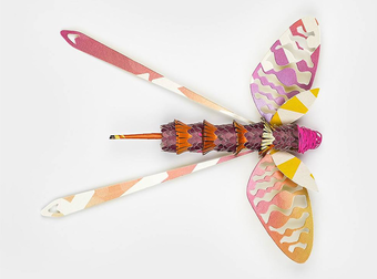 Paper Bugs Make A Beautiful Statement About The Possibilities, Of Recycling.