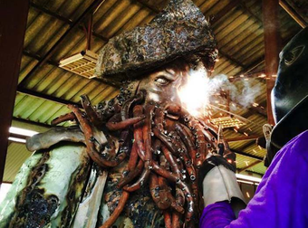 What Happens With Scrap Metal Meets Pop Culture? Amazing Art That You Need. Now.