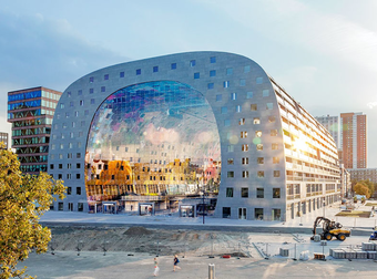 Dutch Market Building is Bright, Beautiful, And Futuristic. You Have To See It.