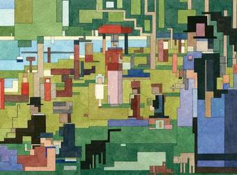 Pixelated Versions Of Your Favorite Paintings Create New Way To Appreciate Art