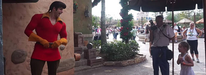 This Spunky Little Girl Puts A Sexist Gaston In His Place At Disney World