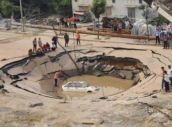 The Sinkhole Is Nature’s Scariest Trap, And They’re Popping Up Everywhere