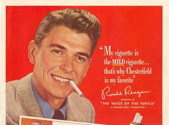 Before He Was President, Ronald Reagan Was An Actor And An Advertising Spokesman