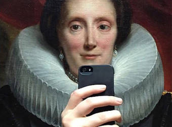 This Genius Blog Shows How Old Paintings Might Have Looked Taking Selfies.