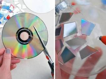 Instead Of Throwing Out Old CDs, You Can Turn Them Into Beautiful Crafts