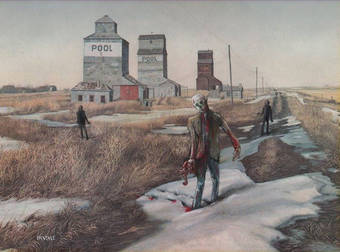 This Guy Takes Thrift Store Paintings And Makes Them New With His Unique Touch