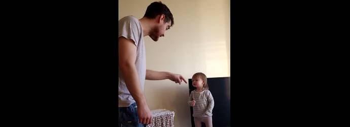 This Toddler Had An Argument With Her Father, And It’s Adorable