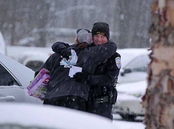 Police Officers Surprise Drivers At Traffic Stops With Christmas Presents