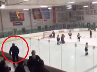 This Crazed Hockey Dad Does Something Totally Unexpected At A Game