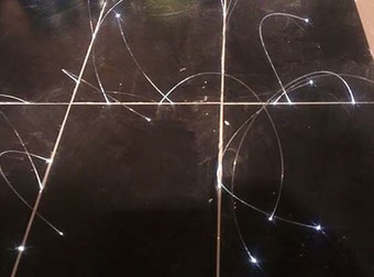 What This Guy Did To His Bathroom Floor Using LED Lights Is Just Genius