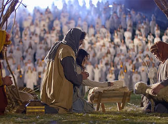 Over A Thousand People Put On Amazing Record-Breaking Nativity Scene