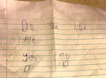 A Little Boy’s Response To A Grade School Crush Is Awesome On Many Levels