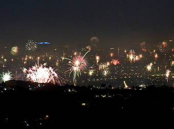 The Awesome Fireworks In Manila Stole The Show On New Year’s Eve