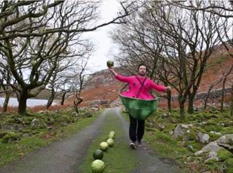 Explore The Great British Countryside With A Dancing Watermelon